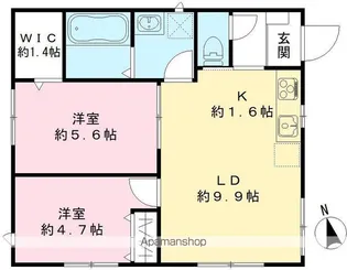 埼玉県羽生市中央4丁目【一戸建】の間取り