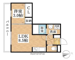 ネオステージ【3階】の間取り