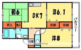 ミモザ【2階】の間取り