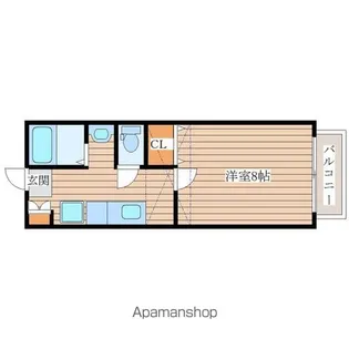 リジェール壱番館【2階】の間取り