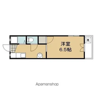北山ヒルズC【201号室】の間取り