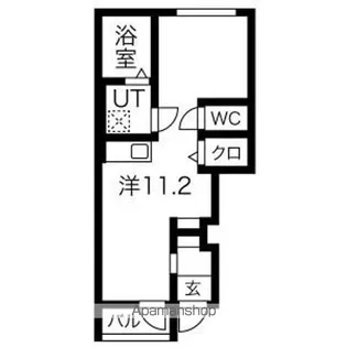セレーノII【1階】の間取り