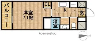 IS常盤【3階】の間取り