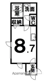 ウィズ【1階】の間取り