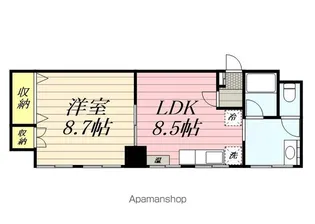 リルブランシュ【502号室】の間取り