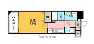 レジデンス箱崎【202号室】の間取り