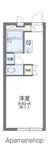 レオパレスソフィア【1階】の間取り