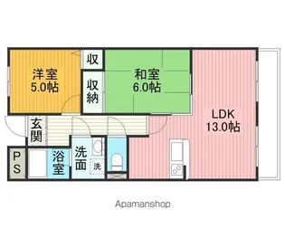 コンフォートステージⅡ【2階】の間取り