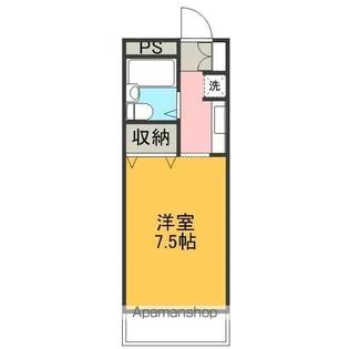 メゾンカルフール【303号室】の間取り