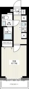AZEST亀戸Ⅱ【306号室号室】の間取り