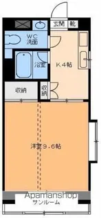 グリーンコートなみかた【2階】の間取り