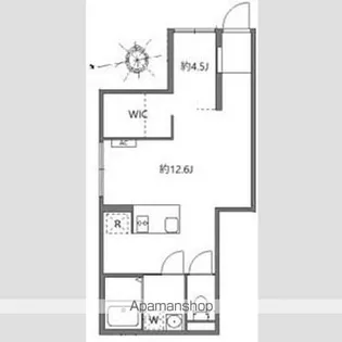 アピチェ戸越銀座【1階】の間取り