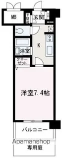 レクエルド【105号室】の間取り