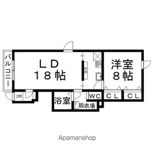 PENTHOUSE TMTⅡ【1階】の間取り