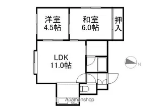 シンフォニックガーデン24【1階】の間取り