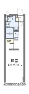 アルクアリビオ【1階】の間取り