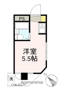 サンハイツ【2階】の間取り