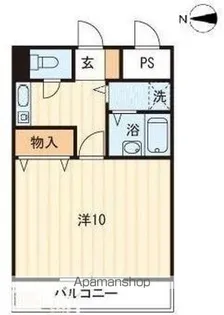 リマーク上之町【603号室】の間取り