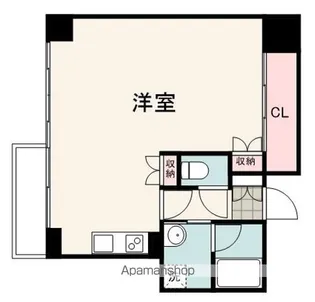 メゾン・サンロード【202号室】の間取り