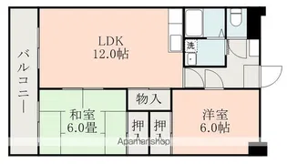 森山ビル【401号室】の間取り