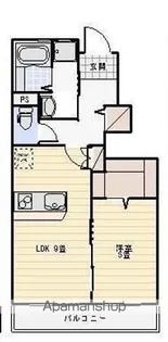 LOTUS中野町【1階】の間取り