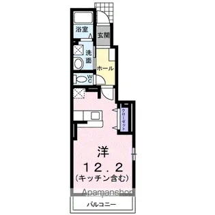 フォルスラーマ【1階】の間取り