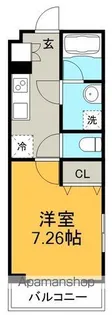リシェス名古屋山王ウエスト【2階】の間取り