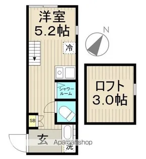 MET小岩【2階】の間取り