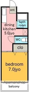 サンライズⅡ【3階】の間取り