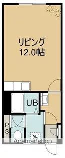 柏木ハイツ(カシワギハイツ)【206号室】の間取り