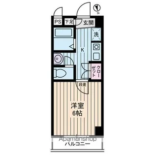 アセンズシティ【8階】の間取り