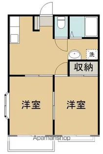 シンフォニーかすみ【1階】の間取り