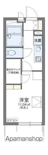 レオパレスアーバン【3階】の間取り