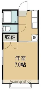 コーポユリ【202号室】の間取り