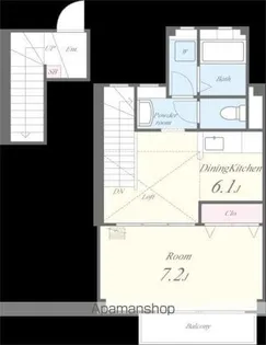 フリーダム【2階】の間取り