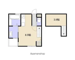 ディアコート【103号室】の間取り