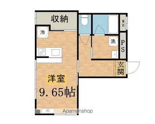 青木ビル【2階】の間取り