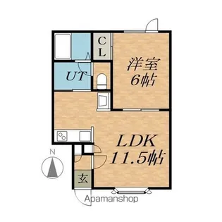 西楓館【2階】の間取り
