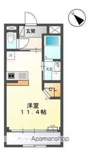 シュメール【1階】の間取り