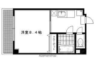 カーサ八星【501号室】の間取り