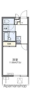 レオネクストルフェリ【1階】の間取り
