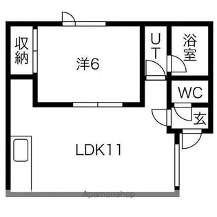 ヴィオーネ137【1階】の間取り
