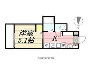 MELDIA秋山【3階】の間取り