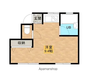 アベニューフジ【102号室】の間取り