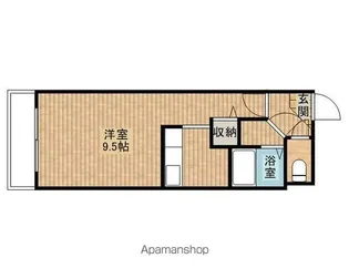 アムール文京台【307号室】の間取り