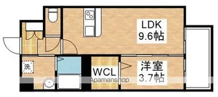 MID TERRACE【706号室】の間取り