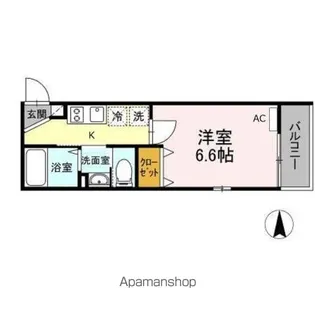 MIJAS KAMEARIーNORTE【2階】の間取り