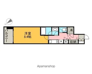 CASA+α名駅南【11階】の間取り