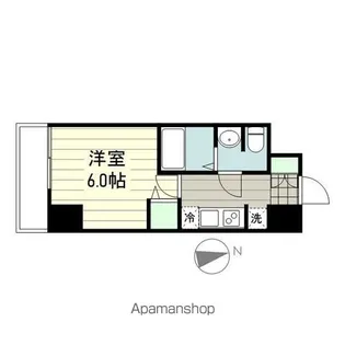 SMART RESIDENCE 仙台駅東【906号室】の間取り