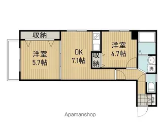 グランシャリオ阿佐ヶ谷【1階】の間取り